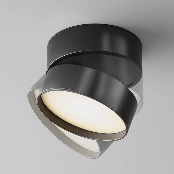 LED-Deckenleuchte Onda Typ C - Aluminium - 1-flammig - Image 4