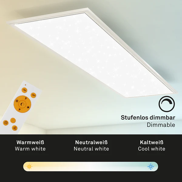 LED-Deckenleuchte Pallas - Polycarbonat / Eisen - 1-flammig - Image 6