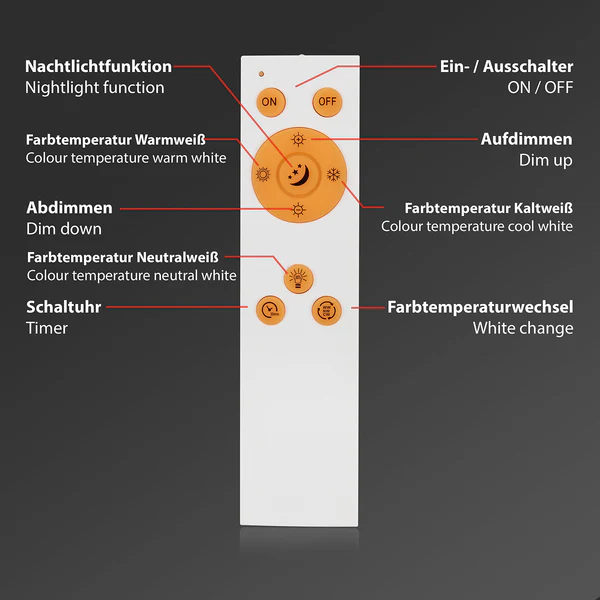 LED-Deckenleuchte Pallas - Polycarbonat / Eisen - 1-flammig - Image 7