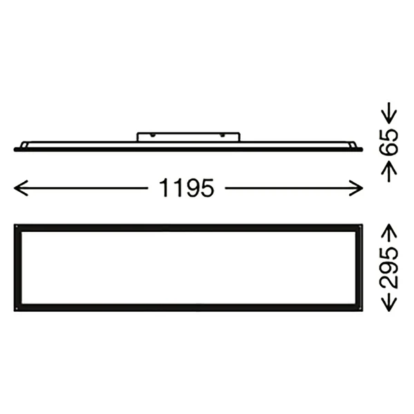LED-Deckenleuchte Pallas - Polycarbonat / Eisen - 1-flammig - Image 8