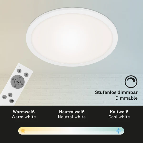 LED-Deckenleuchte  Piatto - Polycarbonat / Eisen - 1-flammig - Image 7