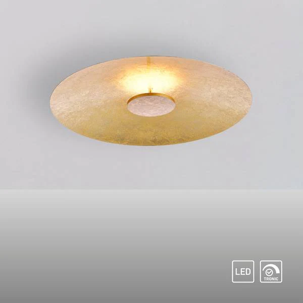 LED-Deckenleuchte Plate Leaf - Gold - Image 7