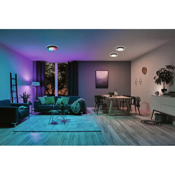 LED-Deckenleuchte Rainbow - Polycarbonat / Aluminium - 1-flammig - Image 2