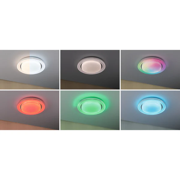 LED-Deckenleuchte Rainbow - Polycarbonat / Aluminium - 1-flammig - Image 11