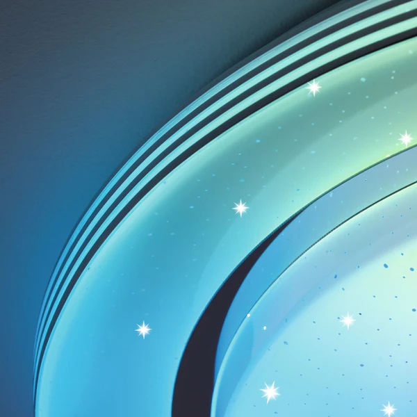 LED-Deckenleuchte Rainbow - Polycarbonat / Aluminium - 1-flammig - Image 12