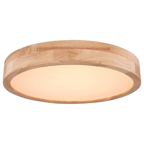 LED-Deckenleuchte Rainer - Polyester PVC / Eisen - 1-flammig - Durchmesser: 40 cm