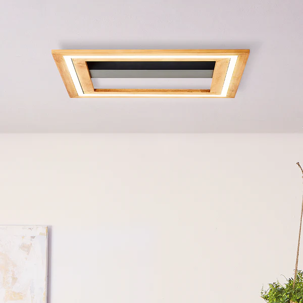 LED-Deckenleuchte Rhea II - Kunststoff / Eisen - 1-flammig - Image 3