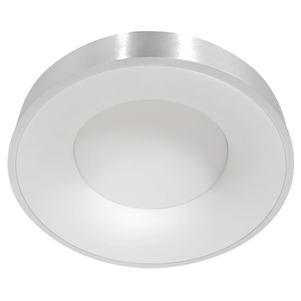 LED-Deckenleuchte Ringlede - Acrylglas / Aluminium - 1-flammig - Silber - Durchmesser: 38 cm - Image 3