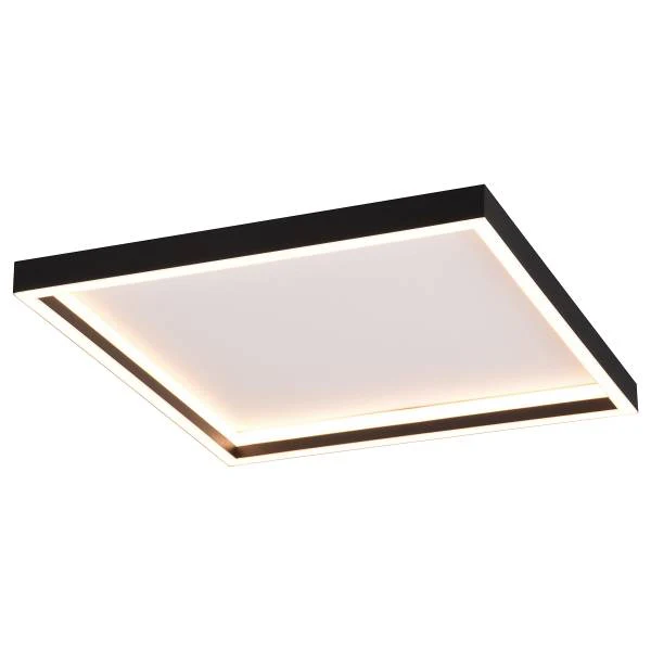 LED-Deckenleuchte Rotonda - Eisen - 1-flammig - Schwarz