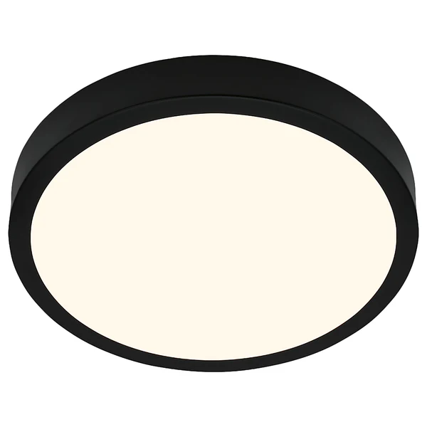 LED-Deckenleuchte Runa I - Nylon / Eisen - 1-flammig - Schwarz