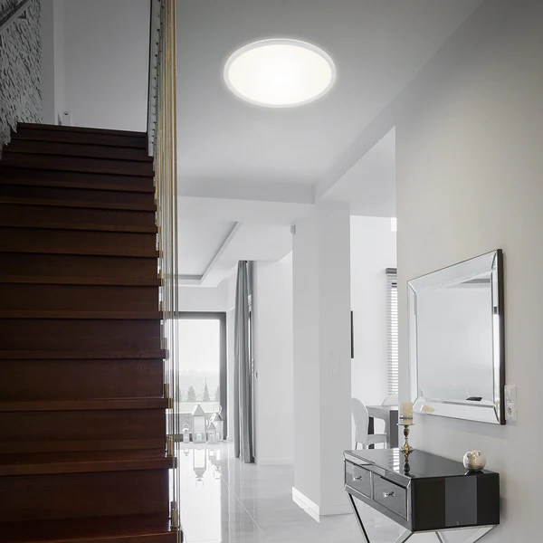 LED-Deckenleuchte Slim IV - Polycarbonat - 1-flammig - Image 9