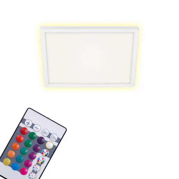 LED-Deckenleuchte Slim - Polyester PVC - 1-flammig - Image 3
