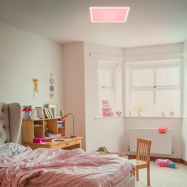 LED-Deckenleuchte Slim - Polyester PVC - 1-flammig - Image 4