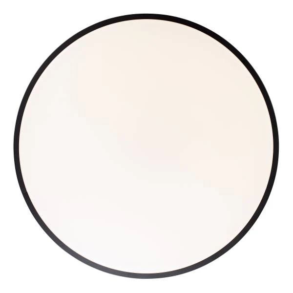 LED-Deckenleuchte Slimline - Eisen / Kunststoff - Schwarz - 1-flammig - Schwarz - Durchmesser: 49 cm - Image 5
