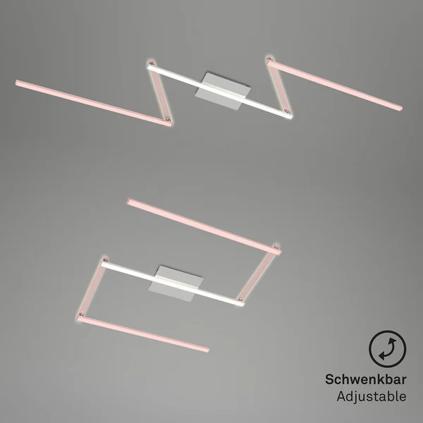 LED-Deckenleuchte Staff IV - Polycarbonat / Eisen - 1-flammig - Image 3