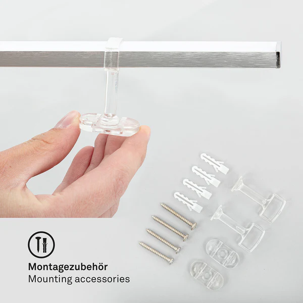 LED-Deckenleuchte Staff IV - Polycarbonat / Eisen - 1-flammig - Image 5