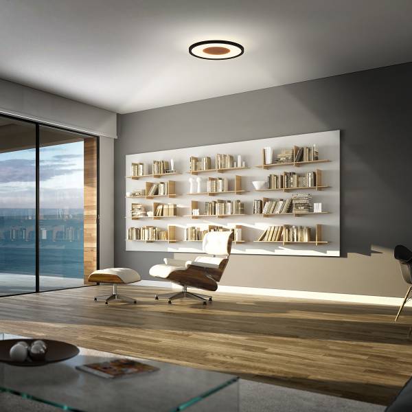 LED Deckenleuchte Sufit - Schwarz - Polypropylen - 0 x 3 x 0 cm - Image 2
