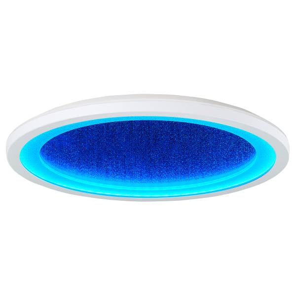 LED-Deckenleuchte Tanida - Kunststoff - 1-flammig - Weiß - Durchmesser: 30 cm - RGB / Multicolor - Warmweiß - Kaltweiß - Image 12