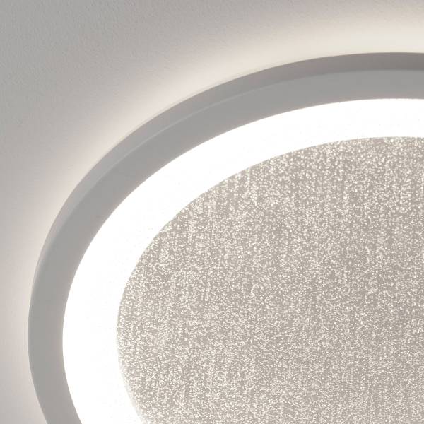 LED-Deckenleuchte Tanida - Kunststoff - 1-flammig - Weiß - Durchmesser: 30 cm - RGB / Multicolor - Warmweiß - Kaltweiß - Image 16