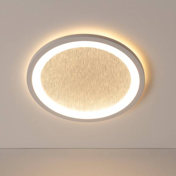 LED-Deckenleuchte Tanida - Kunststoff - 1-flammig - Weiß - Durchmesser: 30 cm - RGB / Multicolor - Warmweiß - Kaltweiß - Image 3