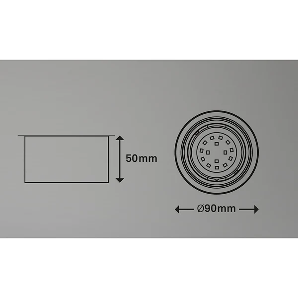 LED-Deckenleuchte  Tube - Eisen - 1-flammig - Image 5