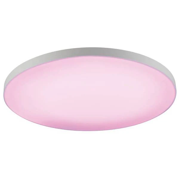 LED-Deckenleuchte Turcona-Z Rund - Aluminium / Kunststoff - Weiß - Durchmesser: 60 cm - Image 5