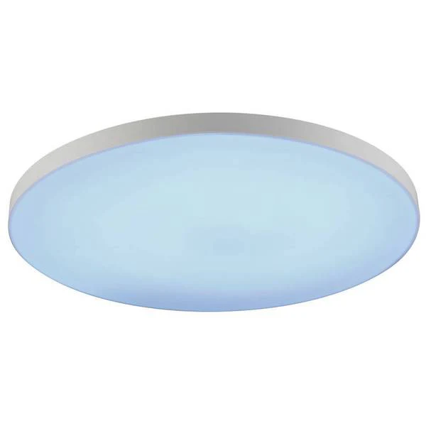 LED-Deckenleuchte Turcona-Z Rund - Aluminium / Kunststoff - Weiß - Durchmesser: 60 cm - Image 6