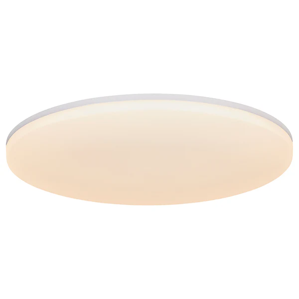 LED-Deckenleuchte Vic - PVC - Weiß - 1-flammig