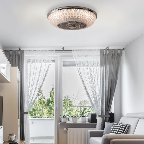 LED-Deckenleuchte Viento - Acrylglas / Eisen - 1-flammig - Image 3