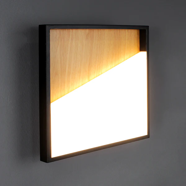 LED-Deckenleuchte Vista Typ A - Kunststoff / Aluminium - 1-flammig