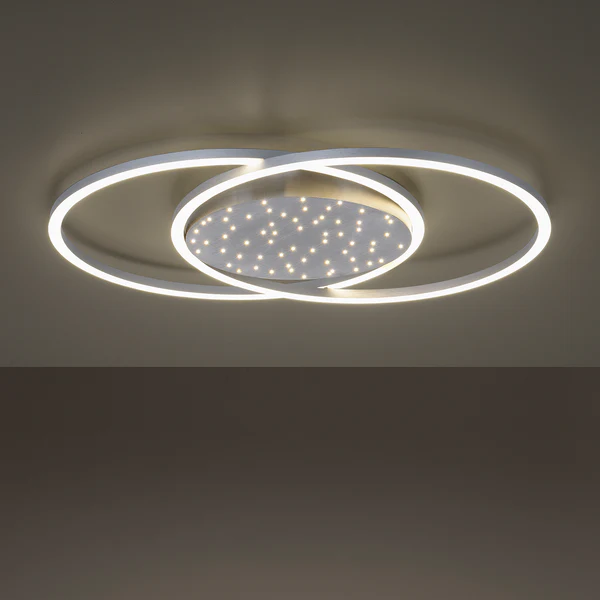 LED-Deckenleuchte Yuki II - Polycarbonat / Aluminium - 1-flammig - Image 8
