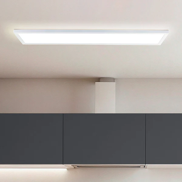 LED-Deckenleuchten Sorell - Polypropylen - 1-flammig - Weiß