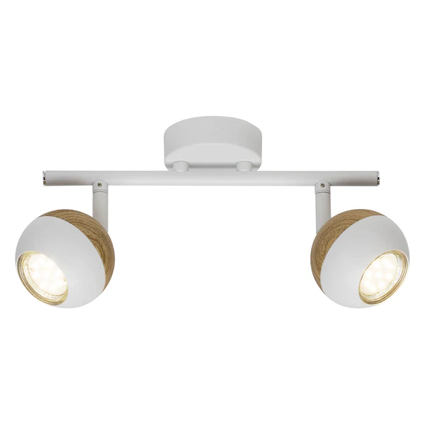 LED-Deckenstrahler Scan I - Stahl - Flammenanzahl: 2