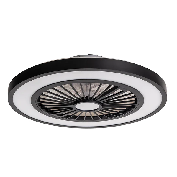 LED-Deckenventilator Arioso - Acrylglas / Eisen - 3-flammig - Image 3