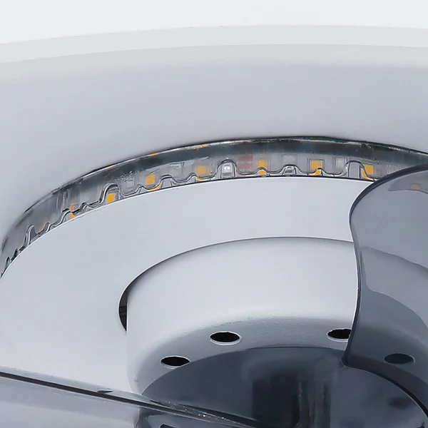 LED-Deckenventilator Joey Typ B - Acrylglas / Eisen - 1-flammig - Image 8