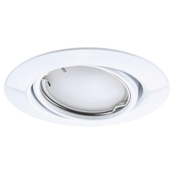 LED-Einbauleuchte Coin 3er-Set RGBW - Metall - Weiß - 1-flammig - Weiß - Image 4
