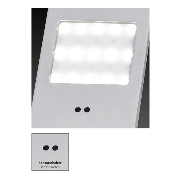 LED-Einbauleuchte Helena IV - Polycarbonat / Aluminium - 3-flammig - Image 2