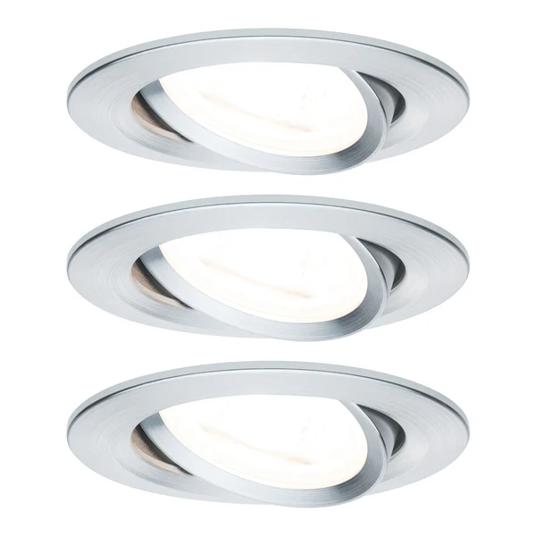 LED-Einbauleuchte Nova I - Aluminium - 1-flammig