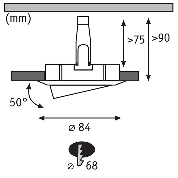 LED-Einbauleuchte Nova I - Aluminium - 1-flammig - Image 5