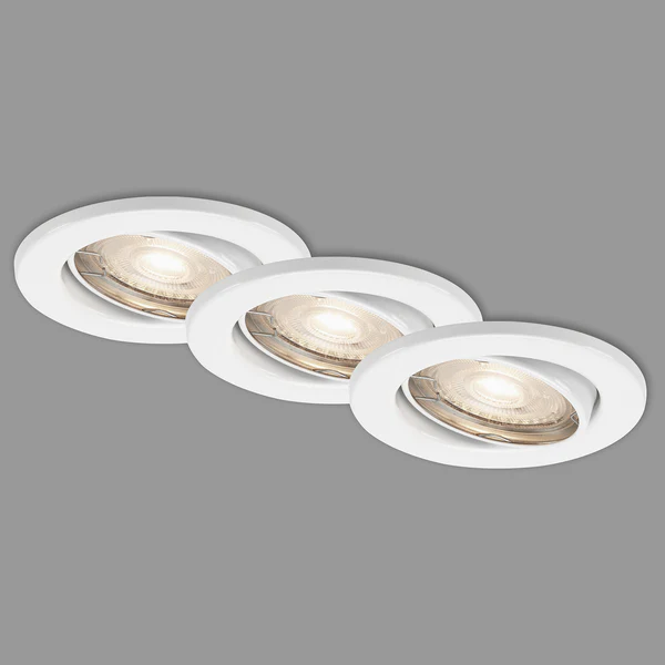 LED-Einbauleuchte Sten II - Eisen - 3-flammig - Image 2
