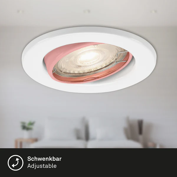 LED-Einbauleuchte Sten II - Eisen - 3-flammig - Image 4