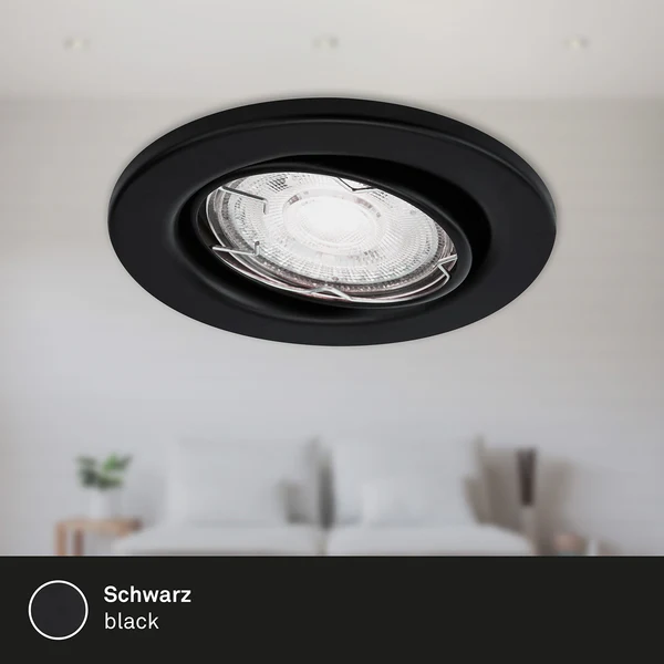 LED-Einbauleuchte Sten V - Eisen - 3-flammig - Image 7