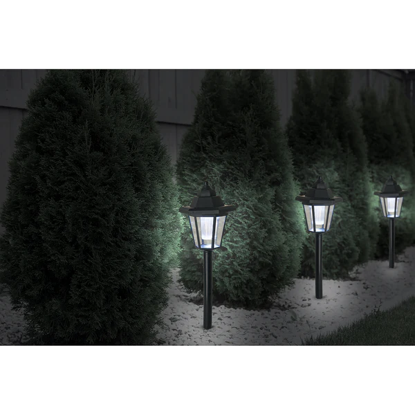 LED-Erdspieß Valennes (3er-Set) - Polycarbonat - 1-flammig - Image 2