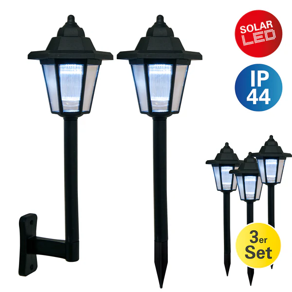 LED-Erdspieß Valennes (3er-Set) - Polycarbonat - 1-flammig - Image 4