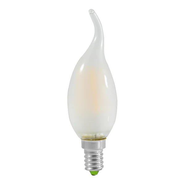 LED-Kerze Windstoß (6er-Set) - Milchglas / Eisen - 6-flammig - Image 2