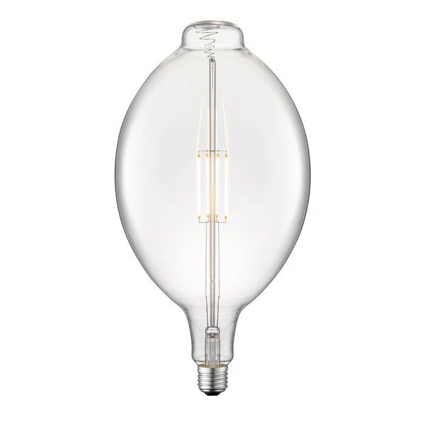 LED-Leuchtmittel DIY I - Klarglas / Eisen - 1-flammig