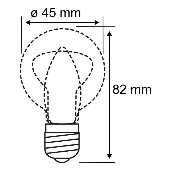 LED-Leuchtmittel Eco-Line Tropfen - Klarglas - Transparent - 3er Set - Warmweiß - Image 4