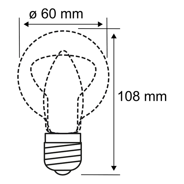 LED-Leuchtmittel Floating Shine AGL - Klarglas - Gold - Image 7