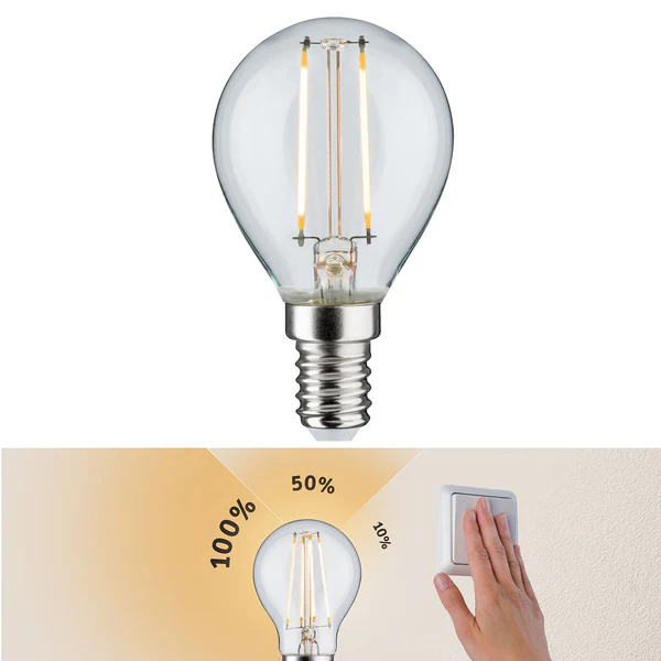 LED-Leuchtmittel Santes - Klarglas / Metall - 1-flammig - Image 3