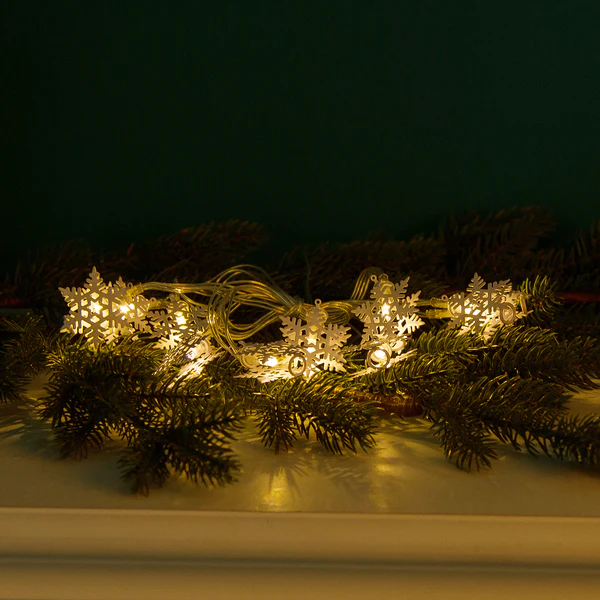 LED-Lichterkette Caiari - PVC / Kupfer - Silber - Image 2